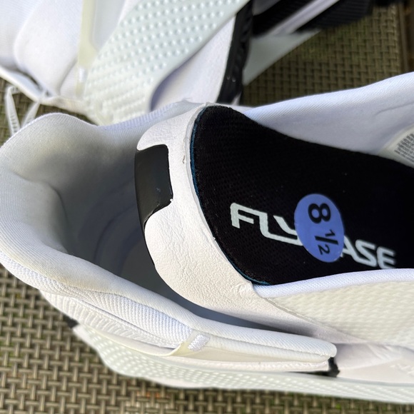 Nike go Flyease White and Black Slip-On Athletic Shoes - Picture 10 of 16